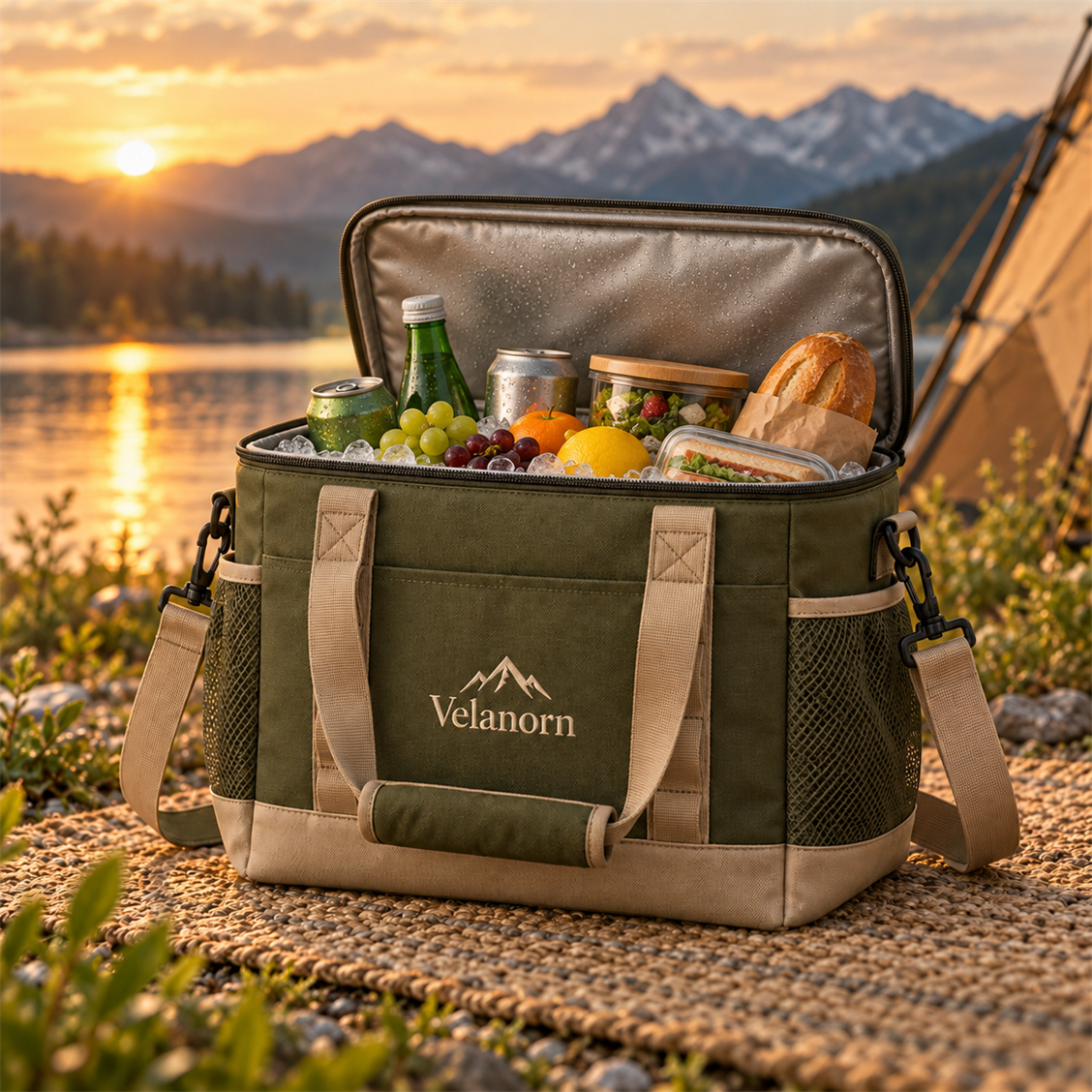 Velanorn Insulated Camp Tote