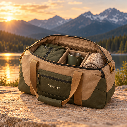 Velanorn Divided Camping Gear Bag