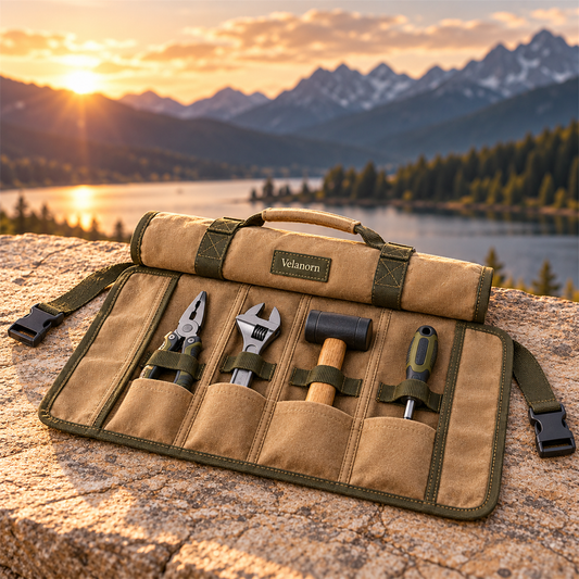 Velanorn Roll-Up Camp Tool Wrap