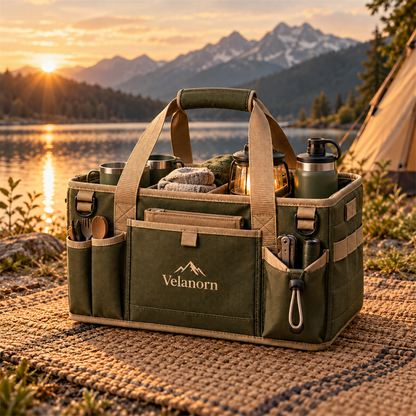 Velanorn Structured Camp Caddy