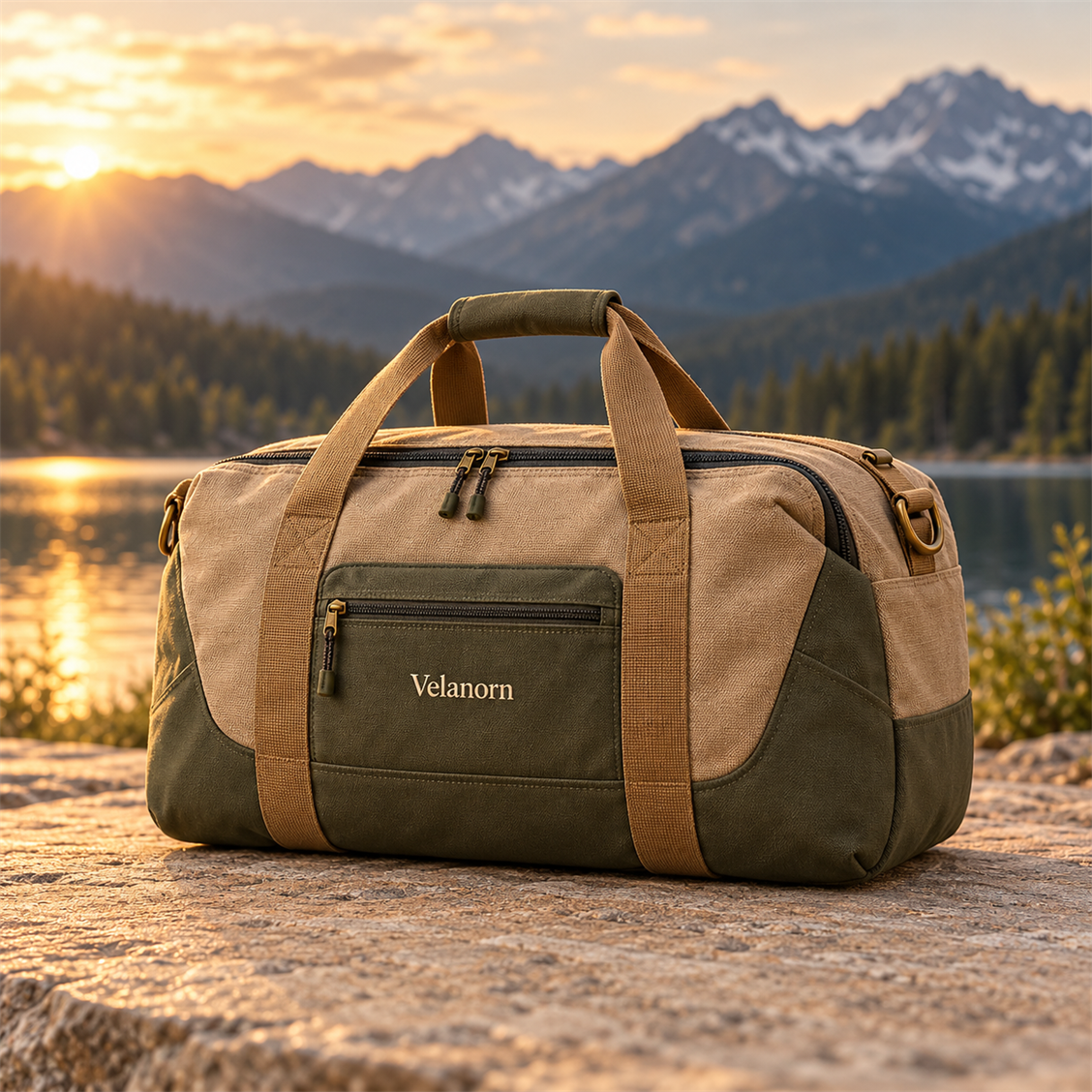 Velanorn Divided Camping Gear Bag